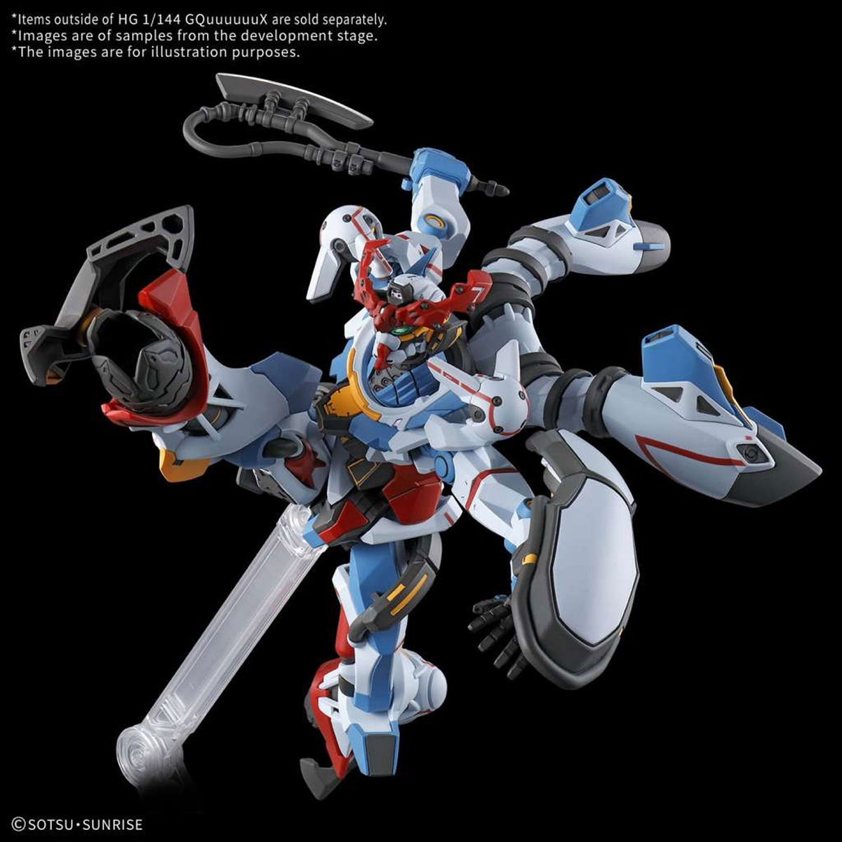 Hg Gquuuuuux 1/144 -Model kit