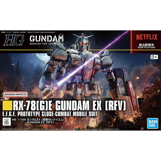 Hg Gundam Ex Rfv 1/144 -Model kit