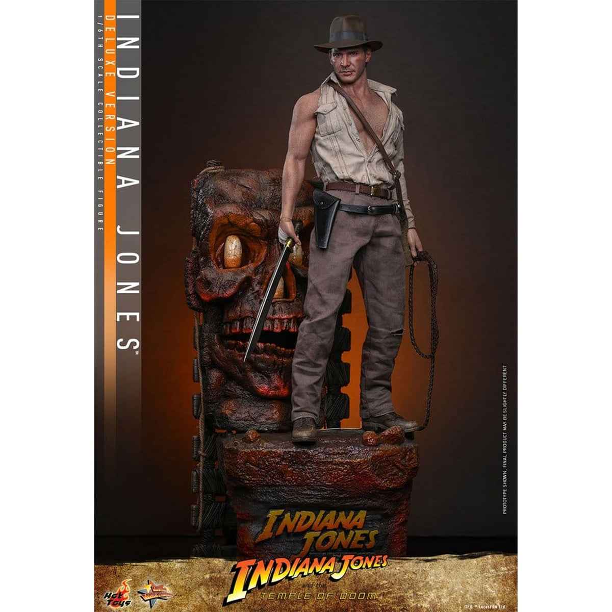 Indiana Jones Movie Masterpiece 1/6 Indiana Jones (Deluxe Version) -Action Figure