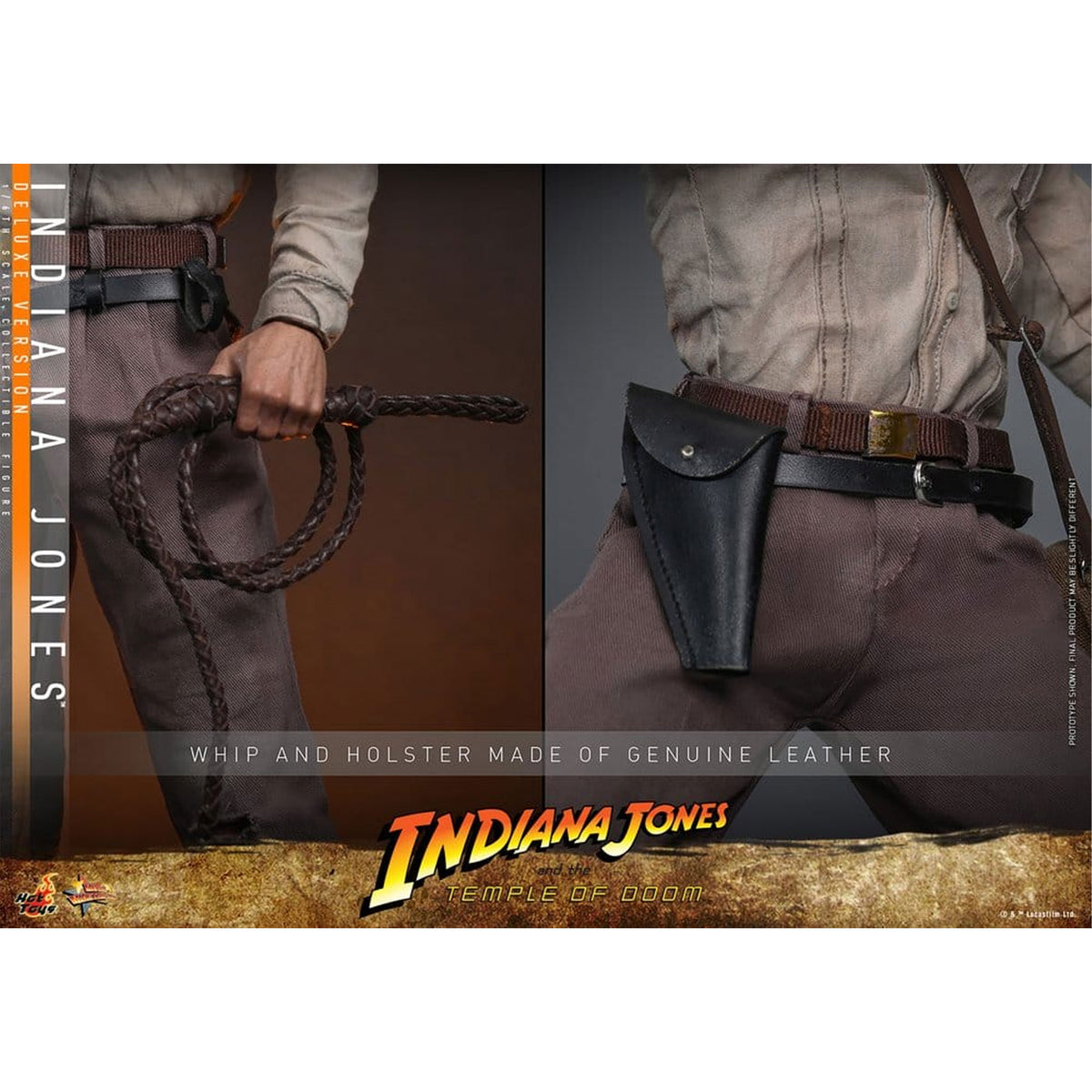 Indiana Jones Movie Masterpiece 1/6 Indiana Jones (Deluxe Version) -Action Figure