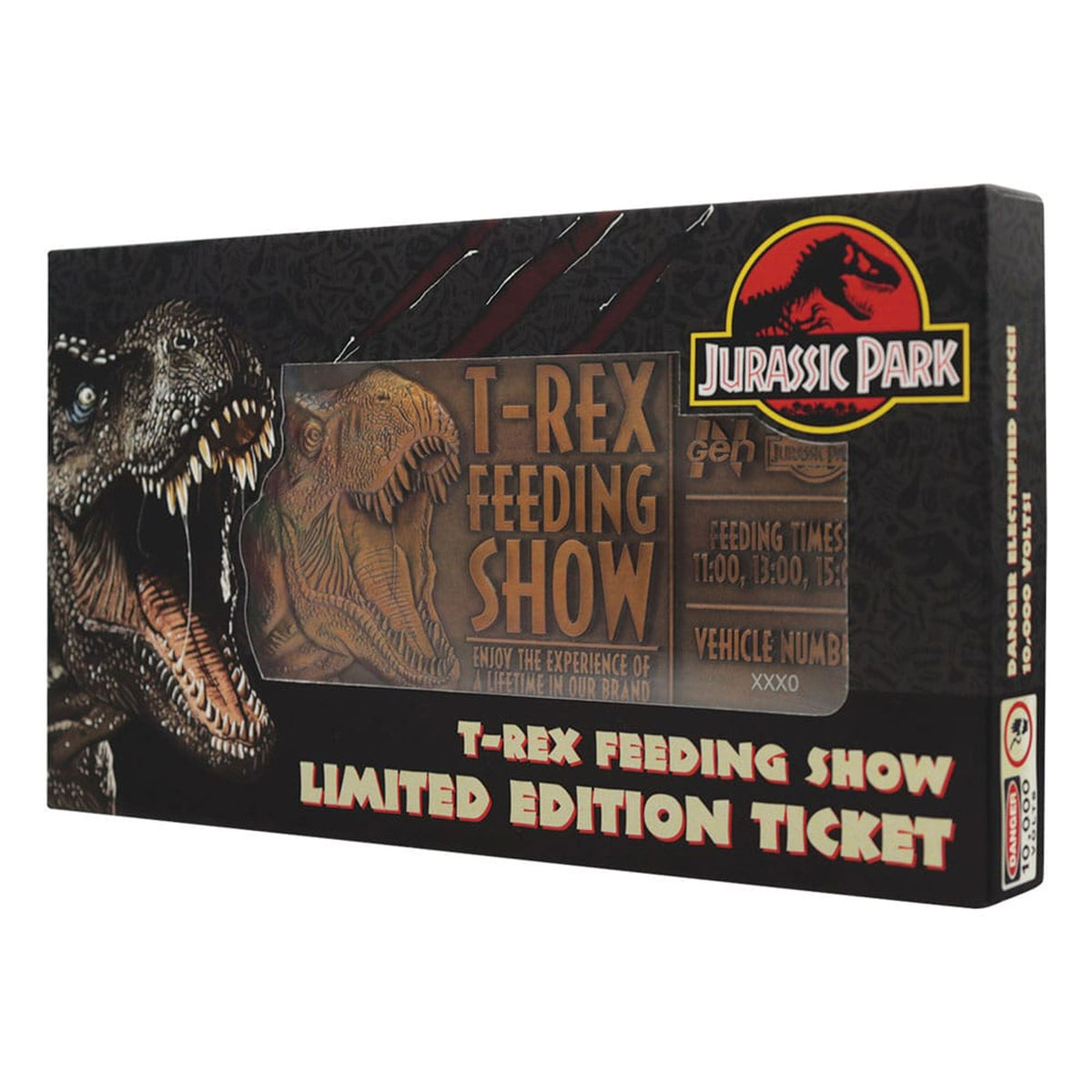 Jurassic Park 1/1 Feeding Show Ticket -Replica