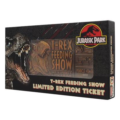 Jurassic Park 1/1 Feeding Show Ticket -Replica
