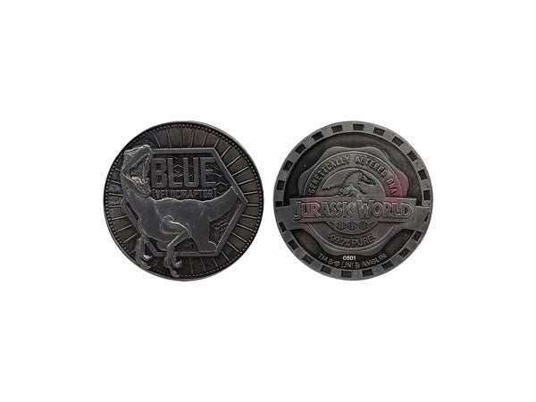 Jurassic World Collectable Coin Blue Limited Edition -Kolikko
