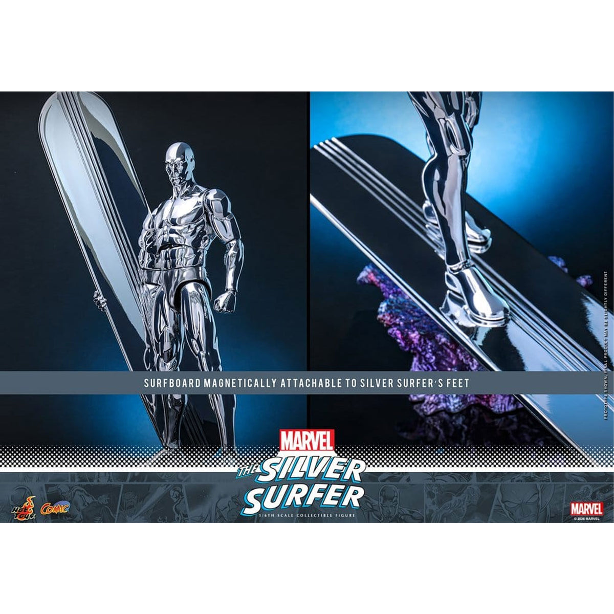 Marvel 1/6 Silver Surfer -actionfigur