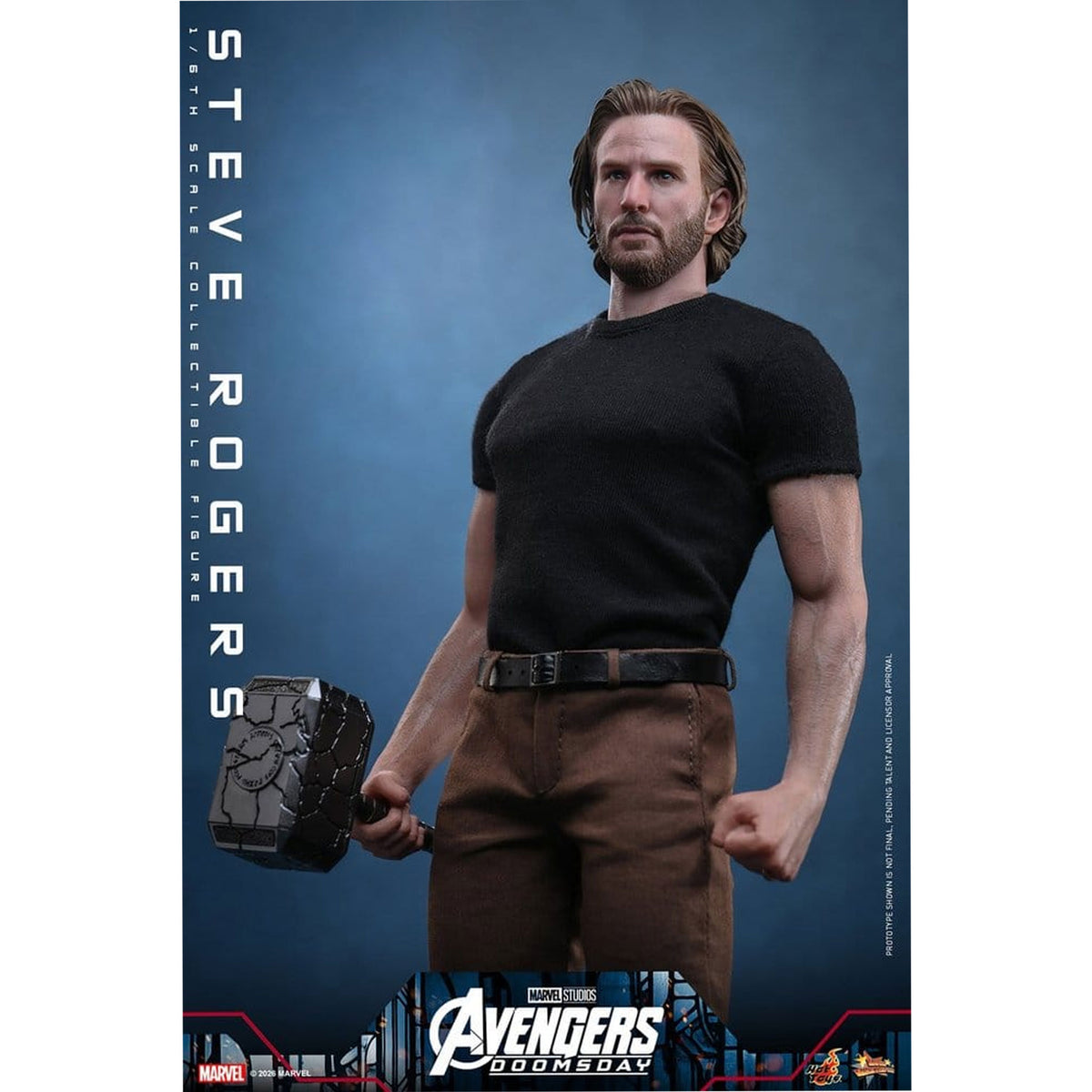 Marvel Avengers: Doomsday Movie Masterpiece 1/6 Steve Rogers -Action Figure