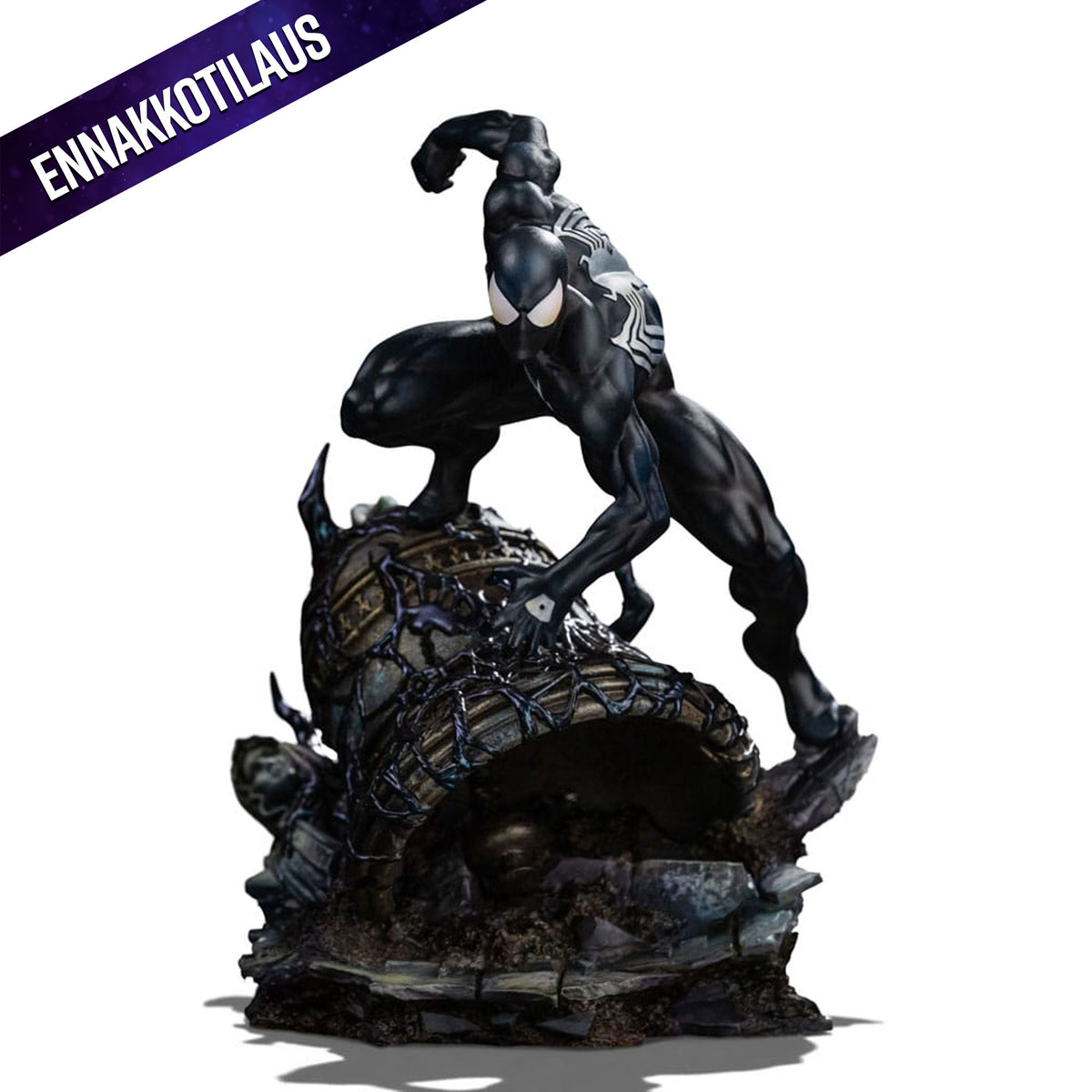 Marvel BDS Art Scale Statue 1/10 Spider-Man Black Costume