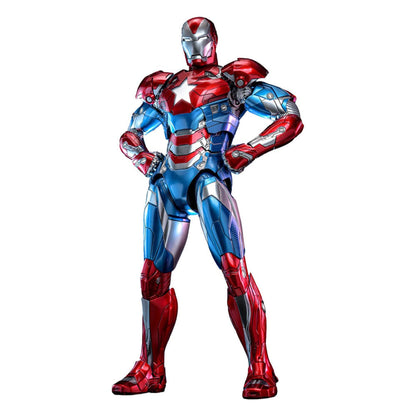 Marvel Comic Diecast Masterpiece Action Figure 1/6 Iron Patriot Hot Toys Exclusive
