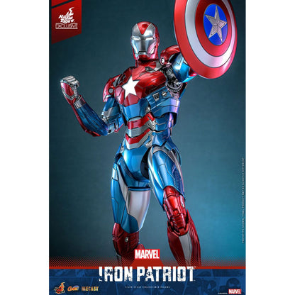 Marvel Comic Diecast Masterpiece Action Figure 1/6 Iron Patriot Hot Toys Exclusive
