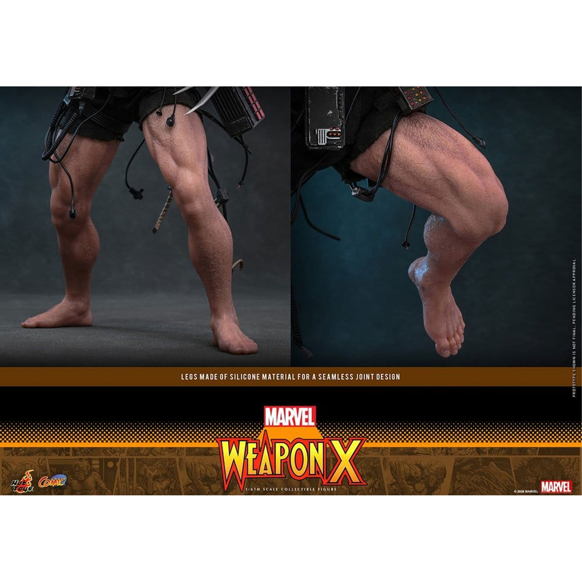 Marvel Comic Masterpiece 1/6 Weapon X -Action Figure