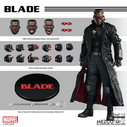 Marvel Comics One:12 Collective 1/12 Blade -Action Figure