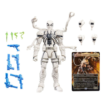 Marvel Legends Magic: The Gathering Agent Anti-Venom (plus Exclusive Foil Card) -Action Figure