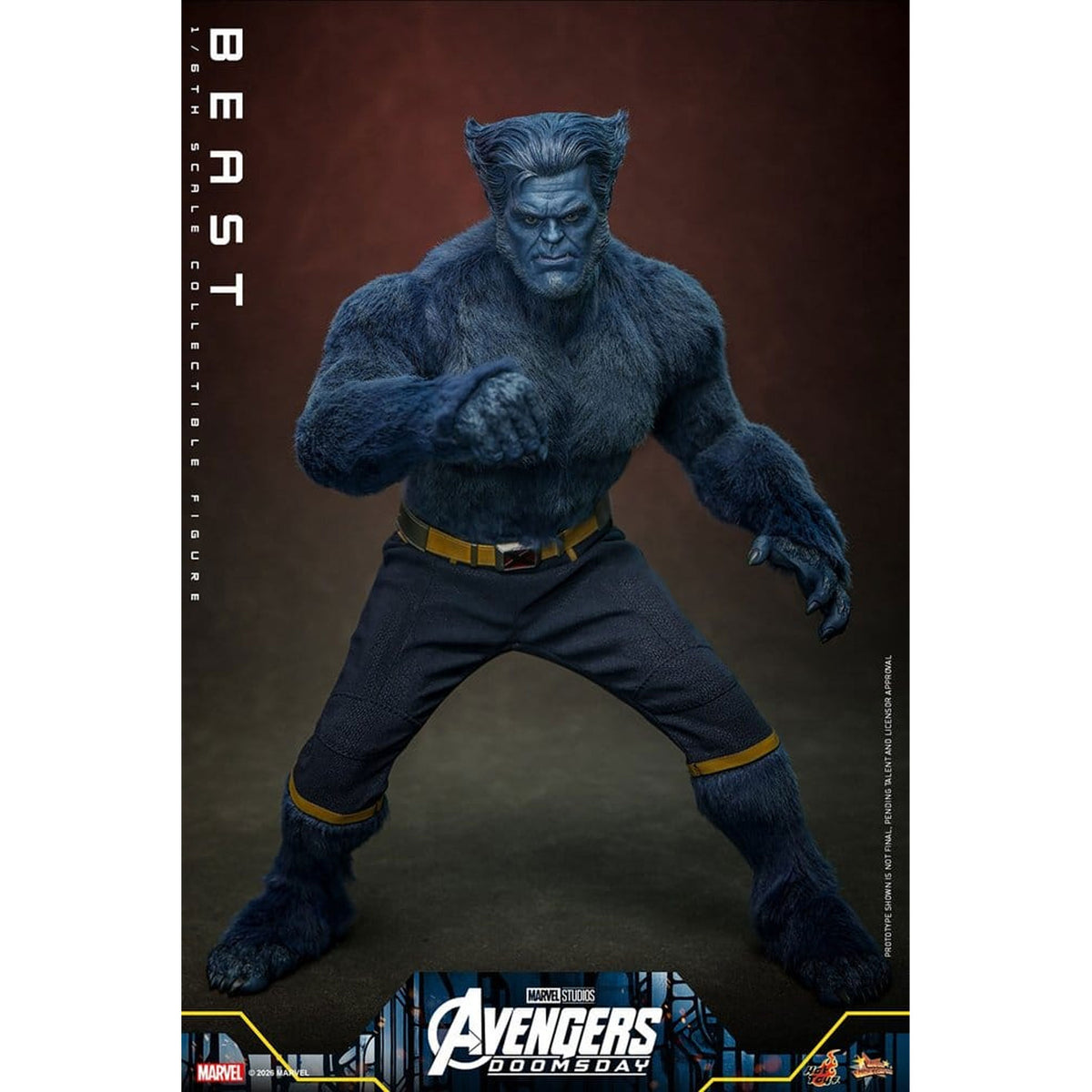 Marvel X-Men Movie Masterpiece 1/6 Beast (Collector Edition) -Action Figure