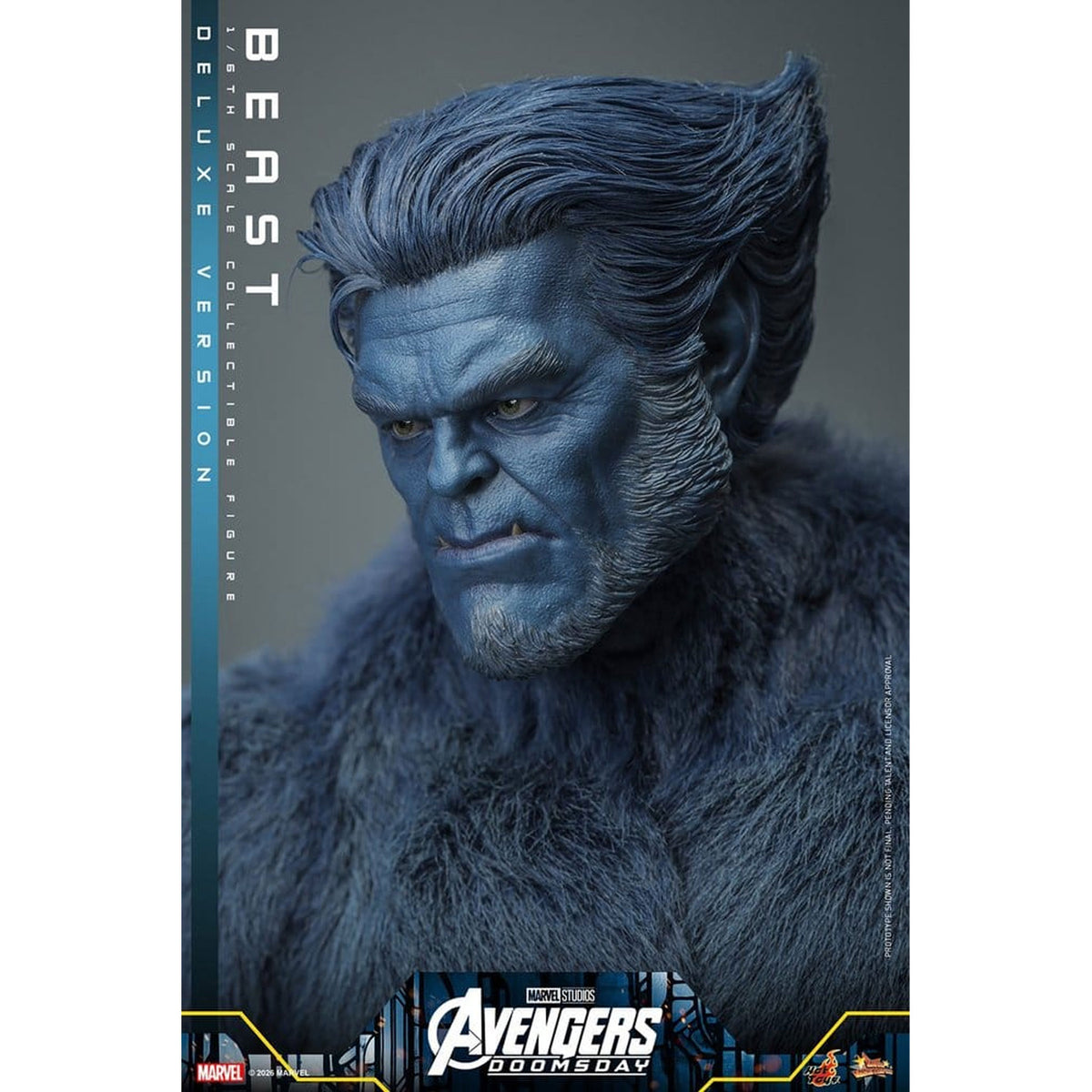 Marvel X-Men Movie Masterpiece 1/6 Beast (Deluxe Version) -Action Figure