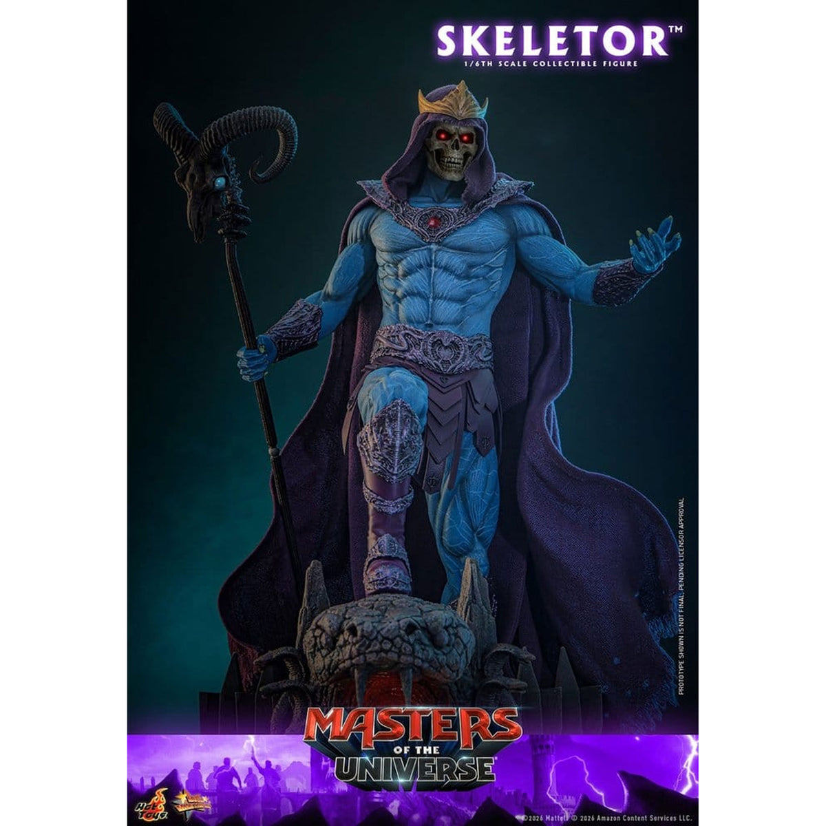 Masters of the Universe Movie Masterpiece 1/6 Skeletor -Action Figure