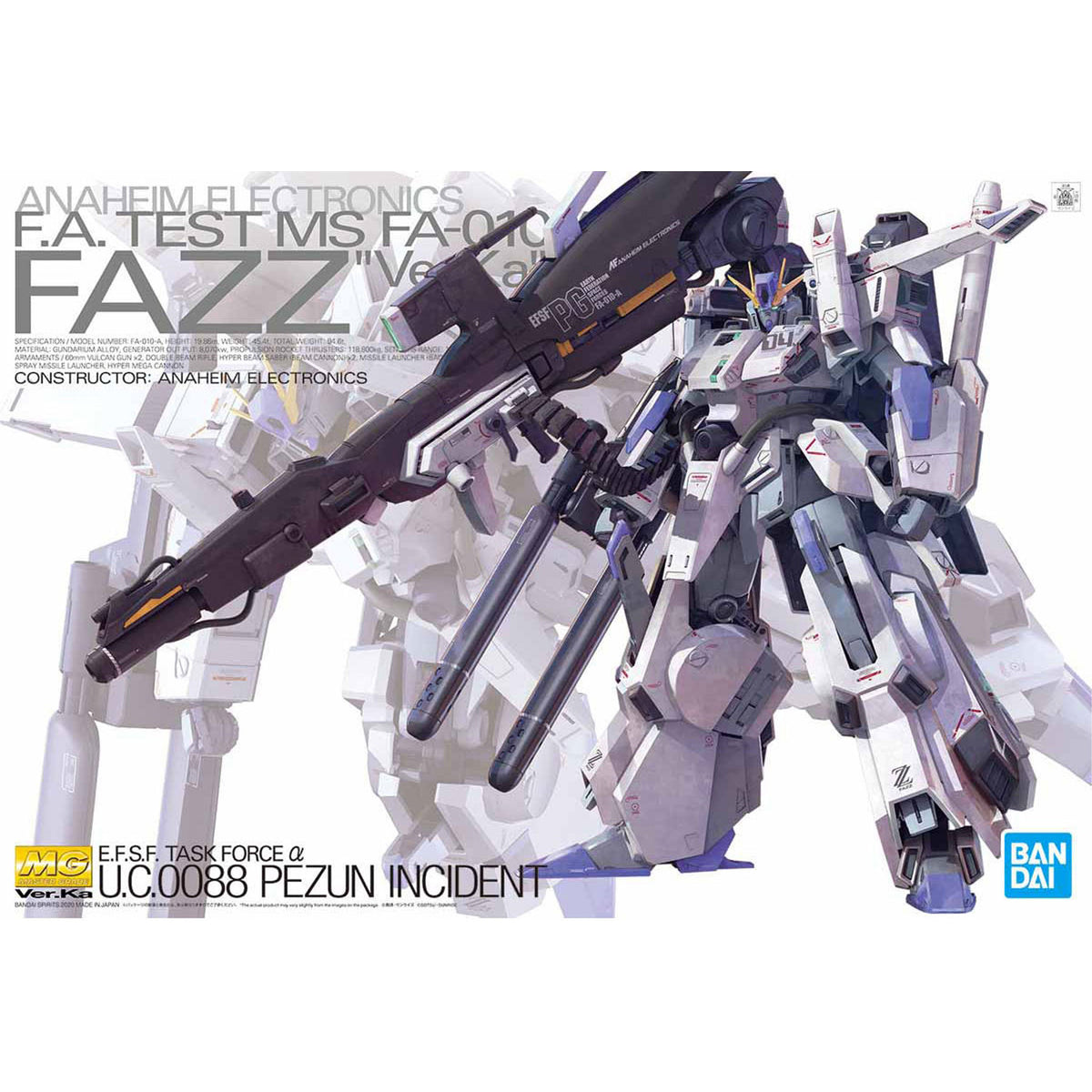 Mg Fazz Ver Ka 1/100 -Model Kit