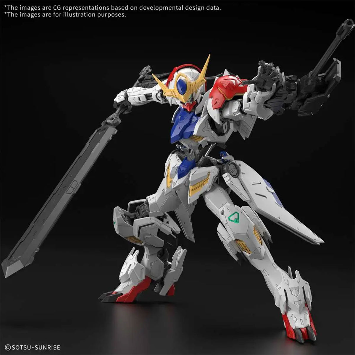 Mg Gundam Barbatos Lupus 1/100 -Model Kit