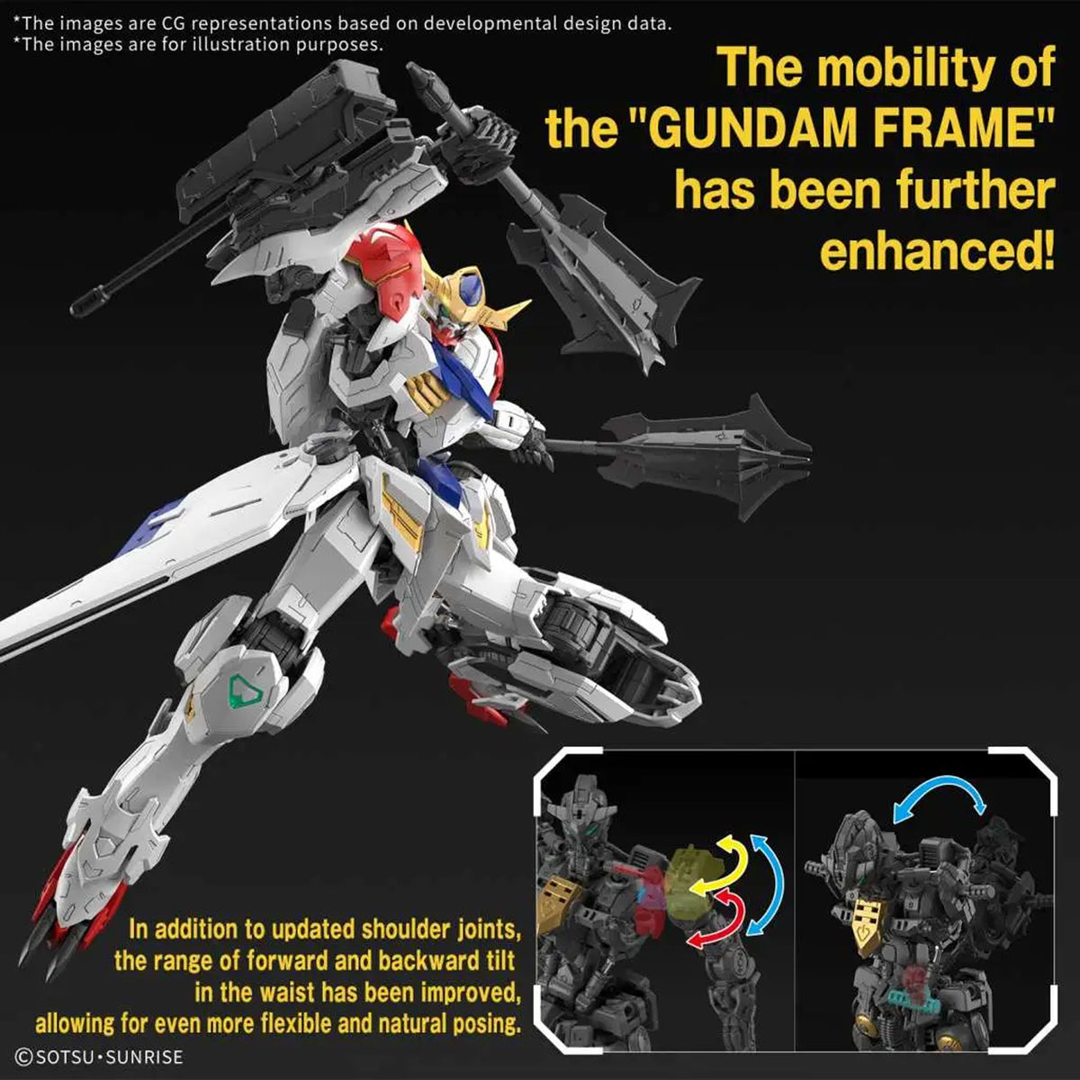 Mg Gundam Barbatos Lupus 1/100 -Model Kit