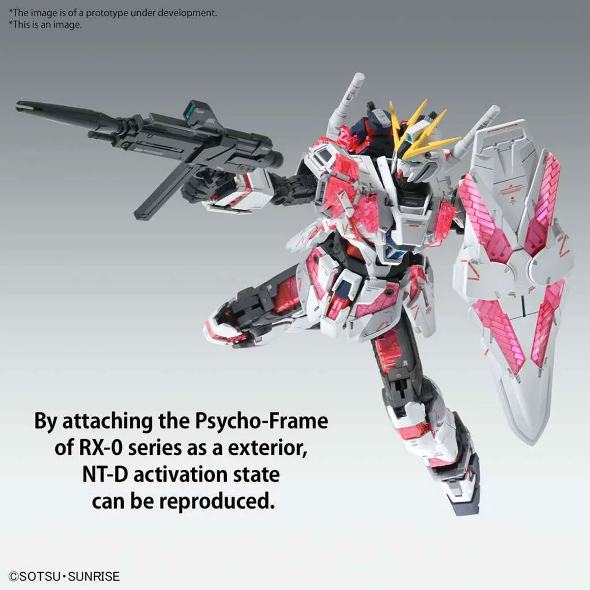 Mg Gundam Narrative C-packs Ver Ka 1/100 -Model Kit
