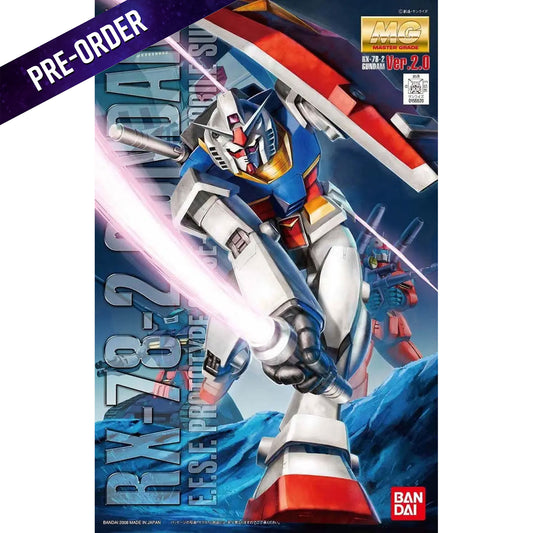Mg Gundam Rx-78-2 Ver 2.0 1/100 - Modellbyggsats