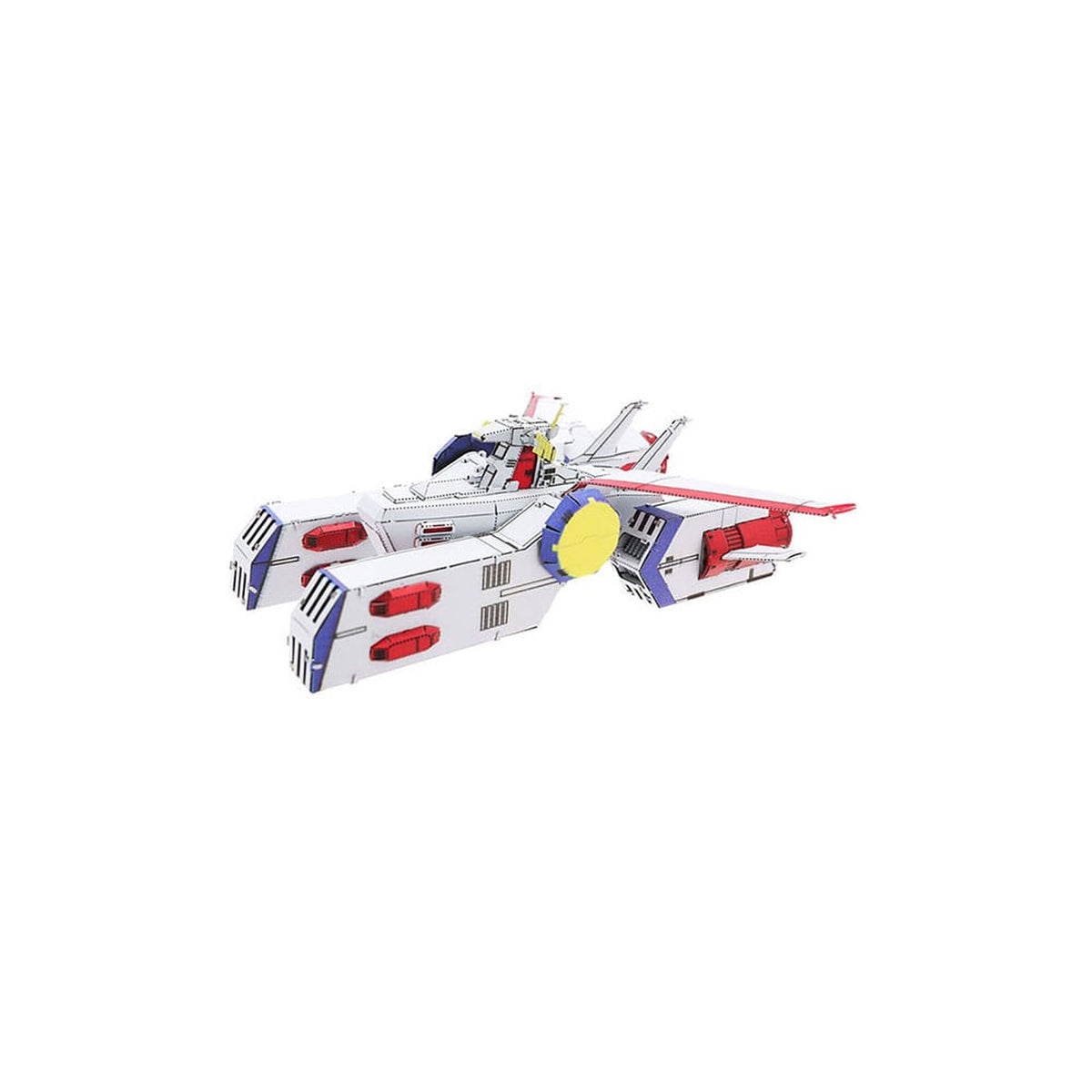 Mobile Suit Gundam Metallic Nano Puzzle Model Kit White Base