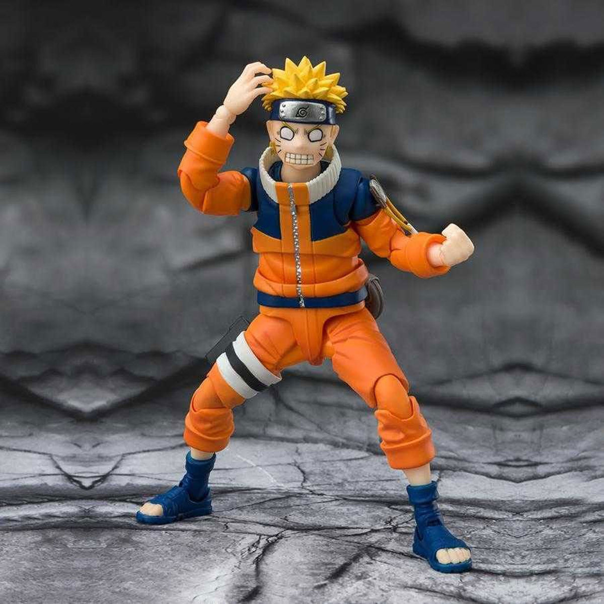 Naruto S.H.Figuarts Naruto Uzumaki The No.1 Most Unpredictable Ninja Reissue -Action Figure