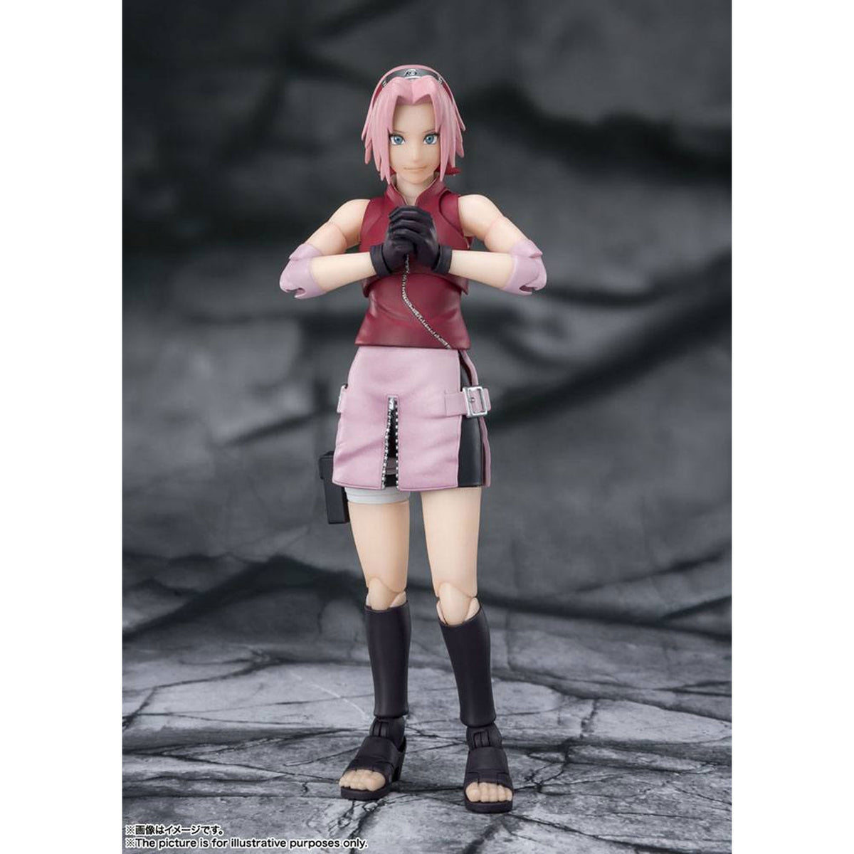 Naruto Shippuden S.H. Figuarts Sakura Haruno -Arvinge av Tsunades okuvliga vilja-