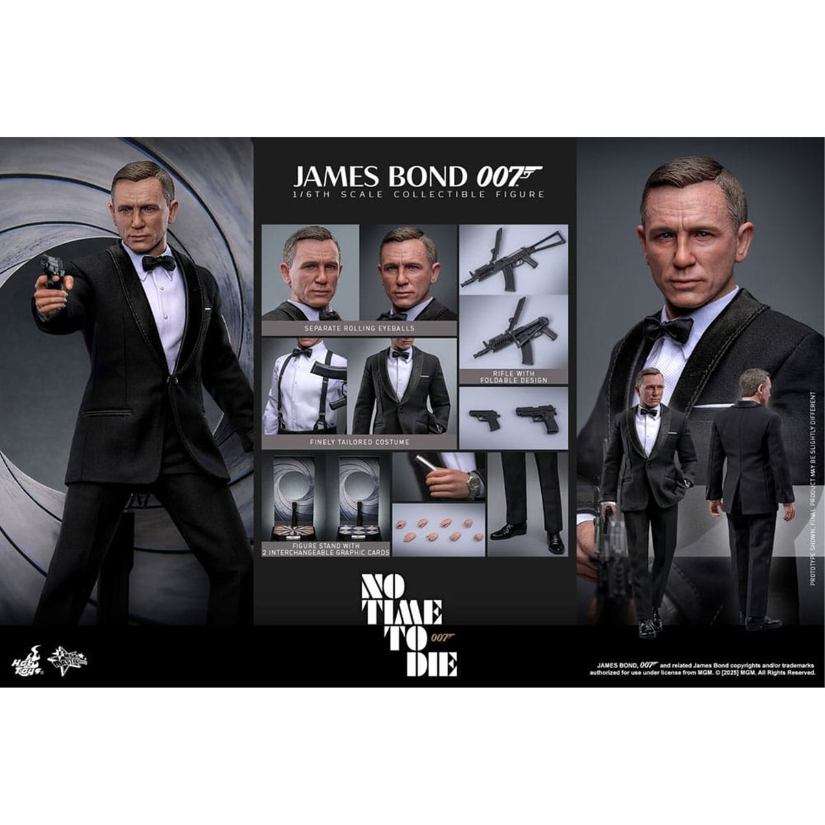 No Time to Die Movie Masterpiece 1/6 James Bond -Action Figure