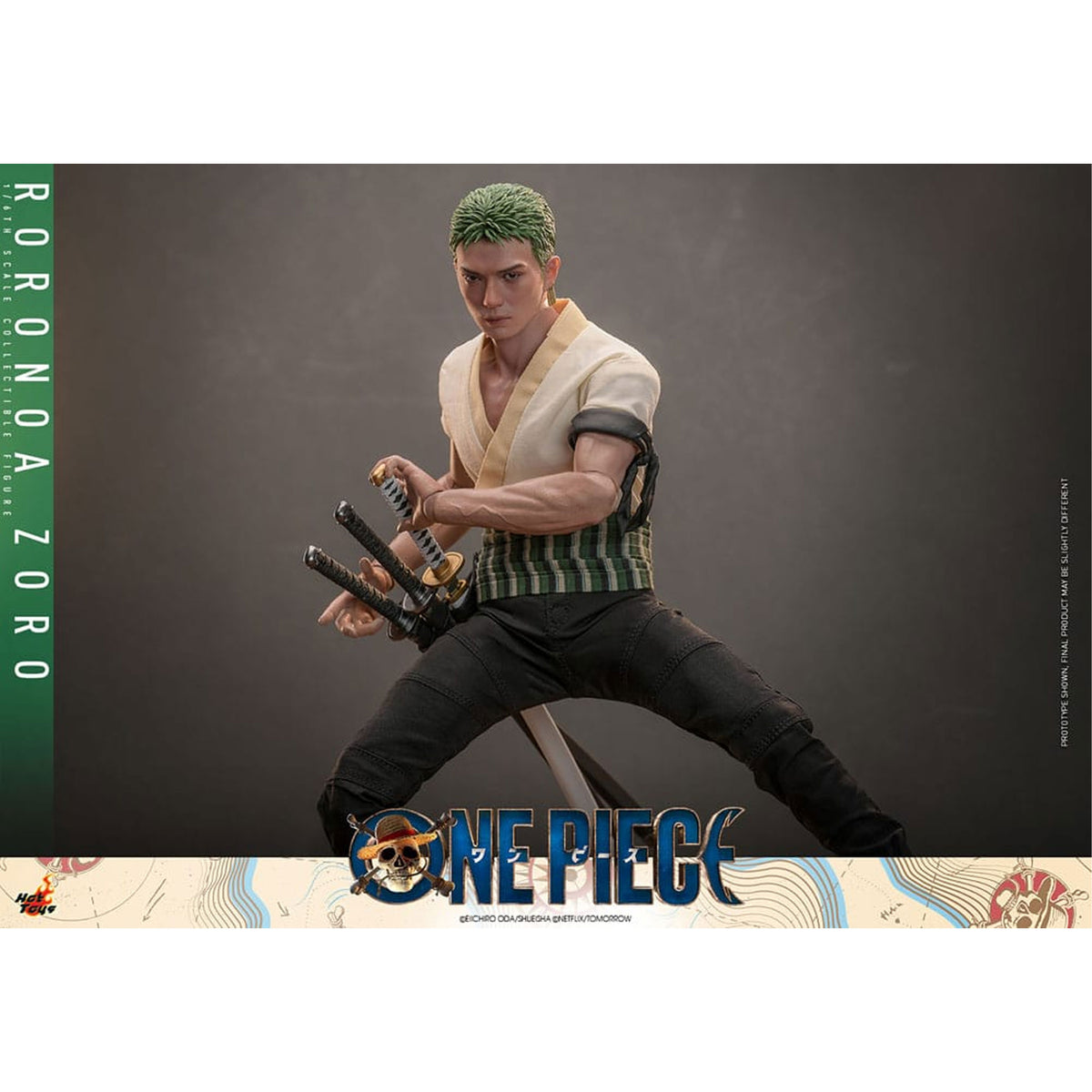 One Piece (Netflix) 1/6 Roronoa Zoro -Action Figuuri