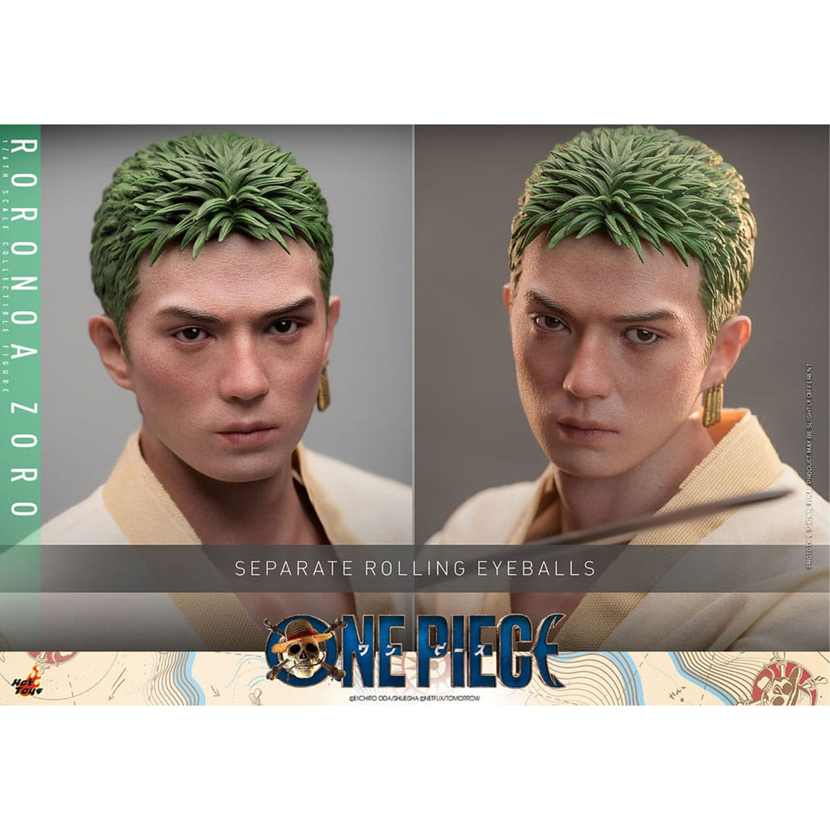 One Piece (Netflix) 1/6 Roronoa Zoro -Action Figuuri