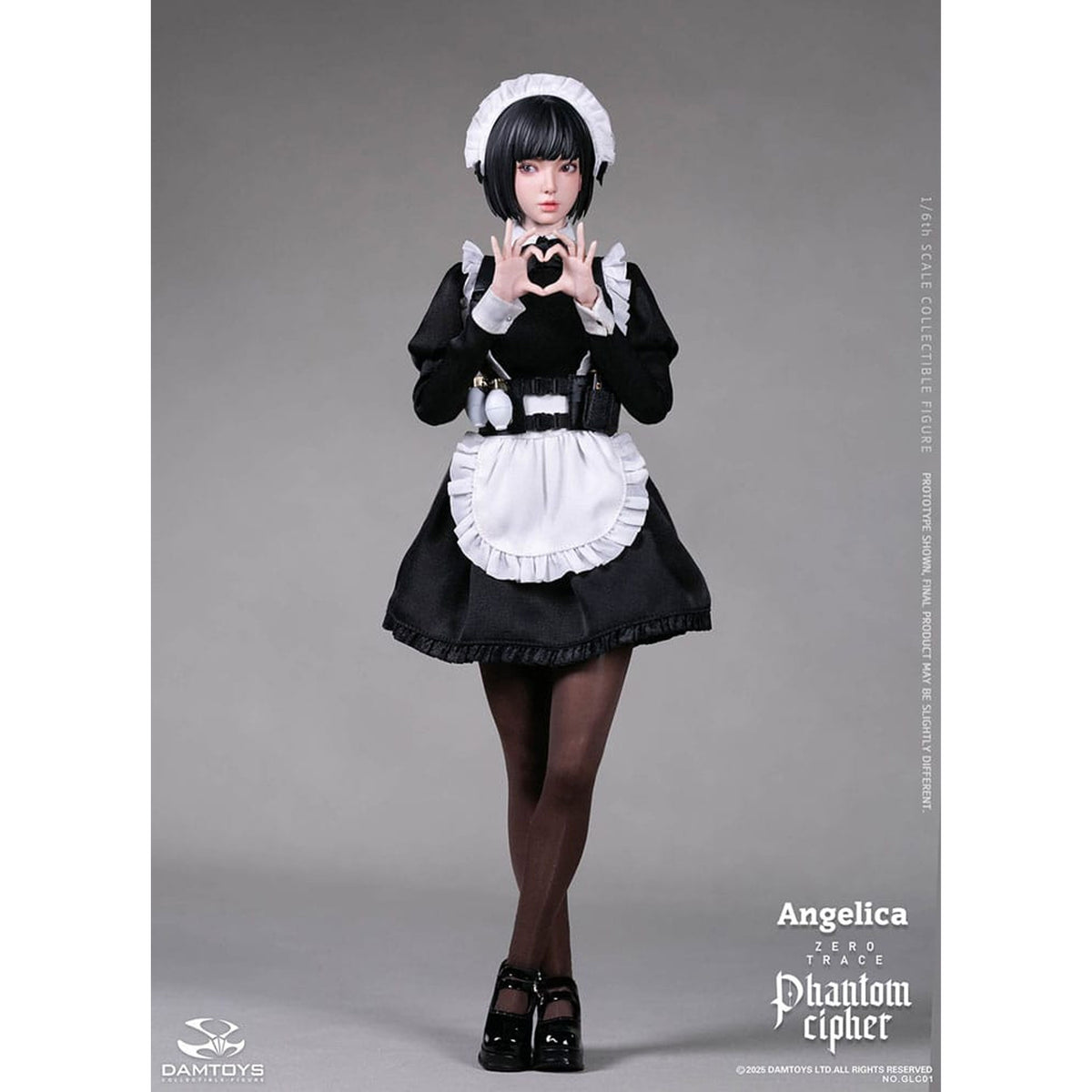 Phantom Cipher: Zero Trace Action Figure 1/6 Angelica
