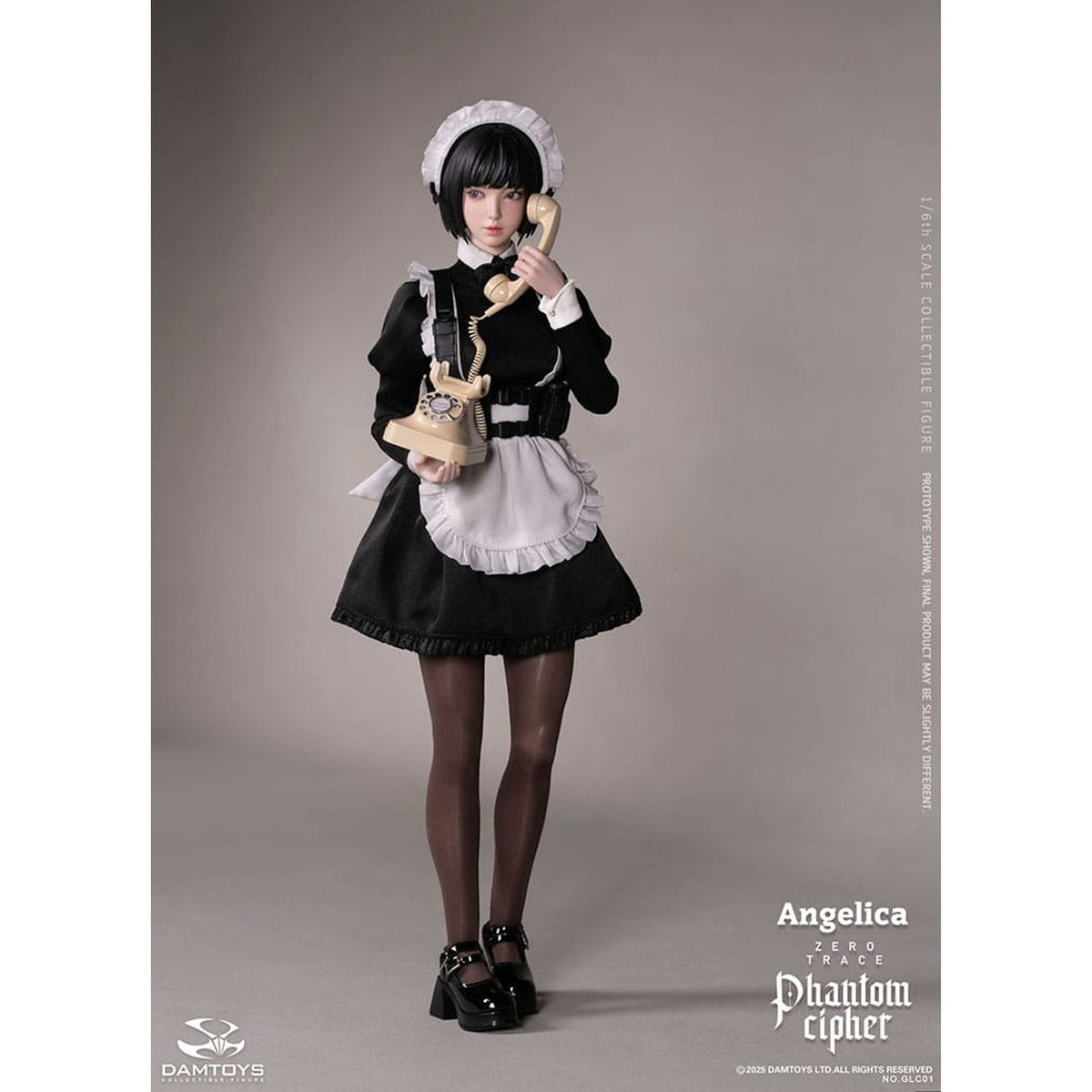 Phantom Cipher: Zero Trace Action Figure 1/6 Angelica