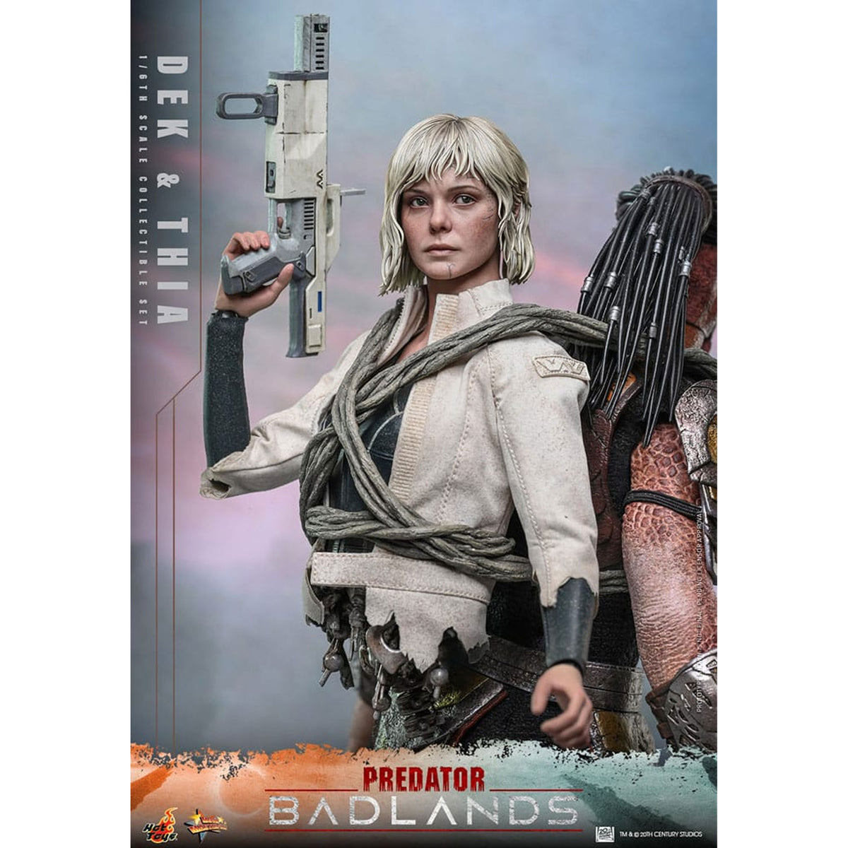 Predator: Badlands Movie Masterpiece 1/6 Dek & Thia Action Figure