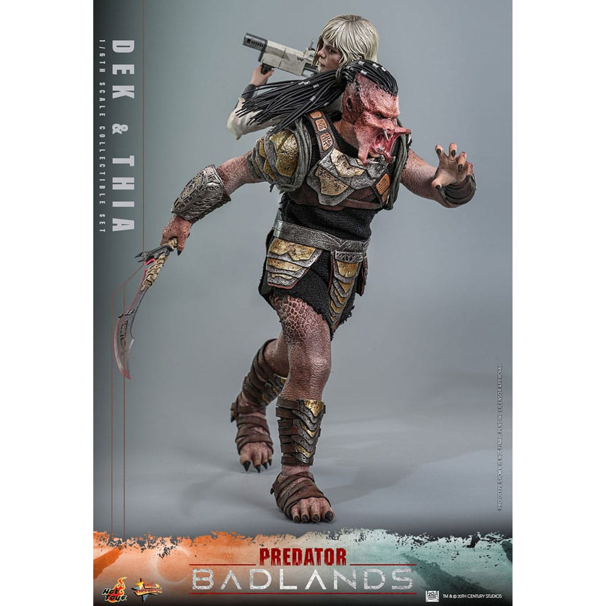 Predator: Badlands Movie Masterpiece 1/6 Dek & Thia Action Figure