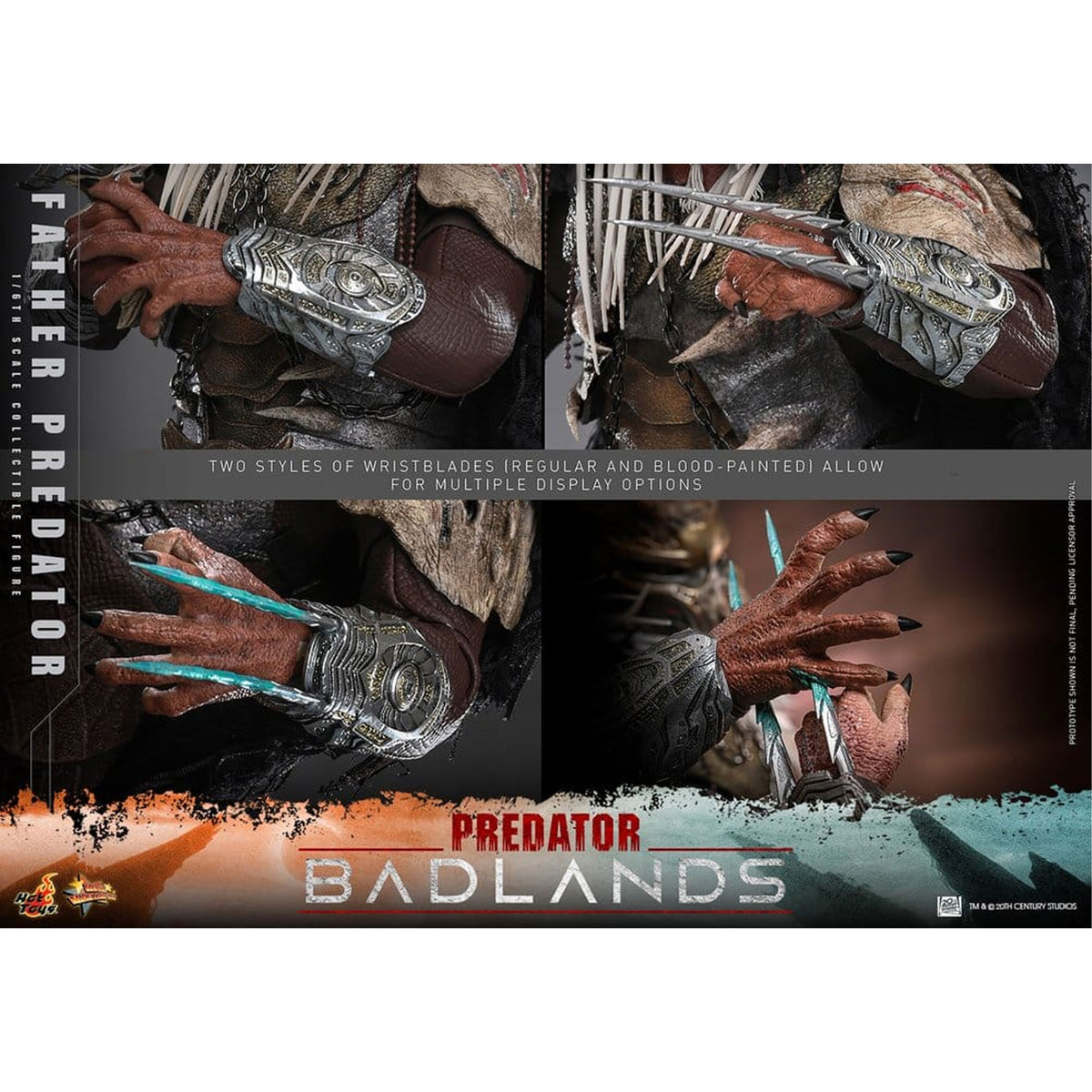 Predator: Badlands Movie Masterpiece 1/6 Njohrr -Action Figure