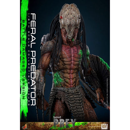 Prey 1/6 Feral Predator (Battle Damaged Version) -Action Figure