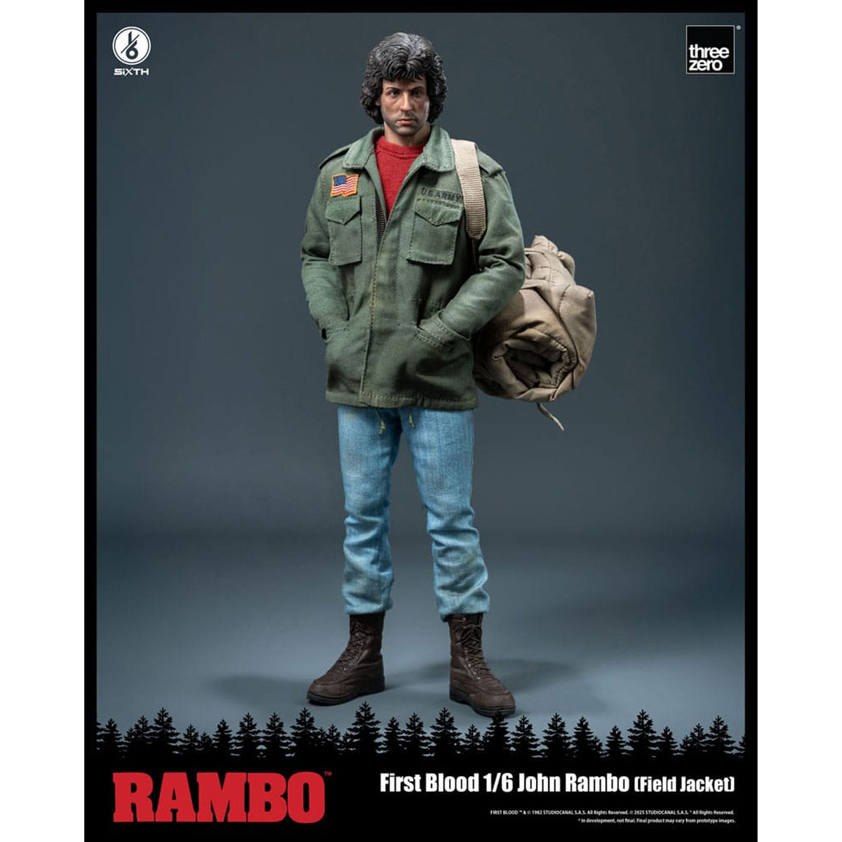 Rambo: First Blood Action Figure 1/6 John Rambo (Field Jacket)