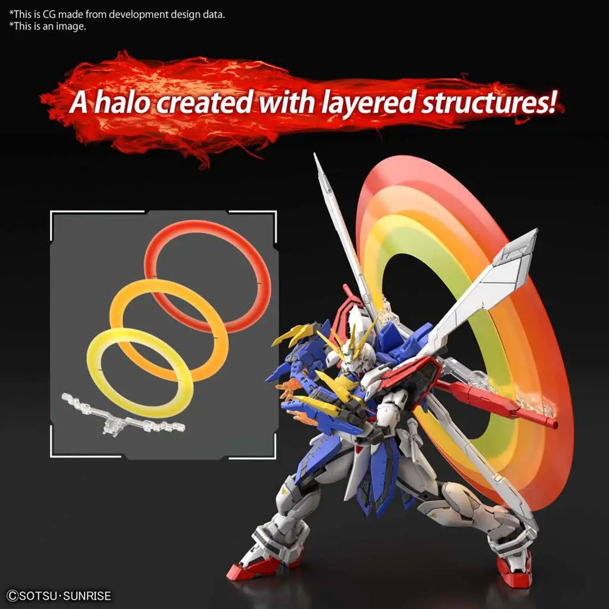 Rg Gundam God 1/144 -Model Kit