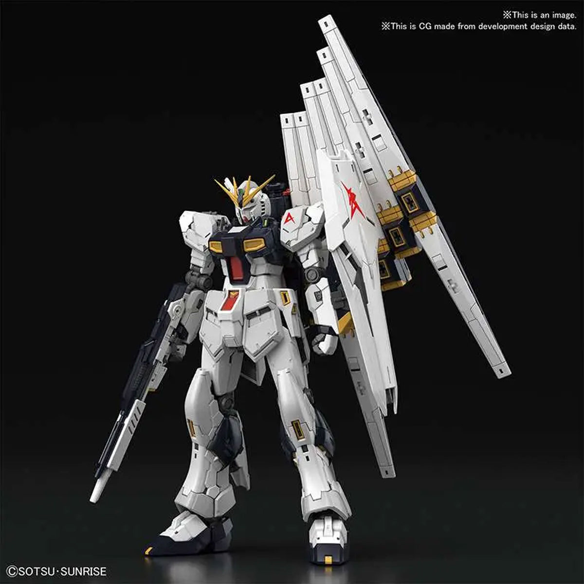 Rg Gundam Nu 1/144 -Model Kit