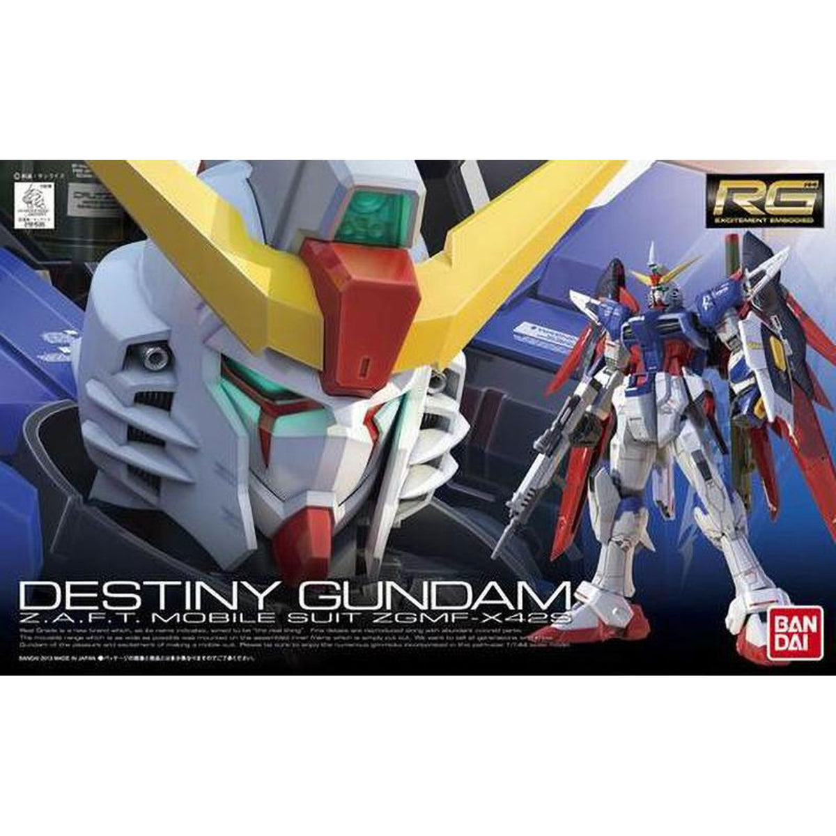 RG Gundam Destiny 1/144 -Model kit