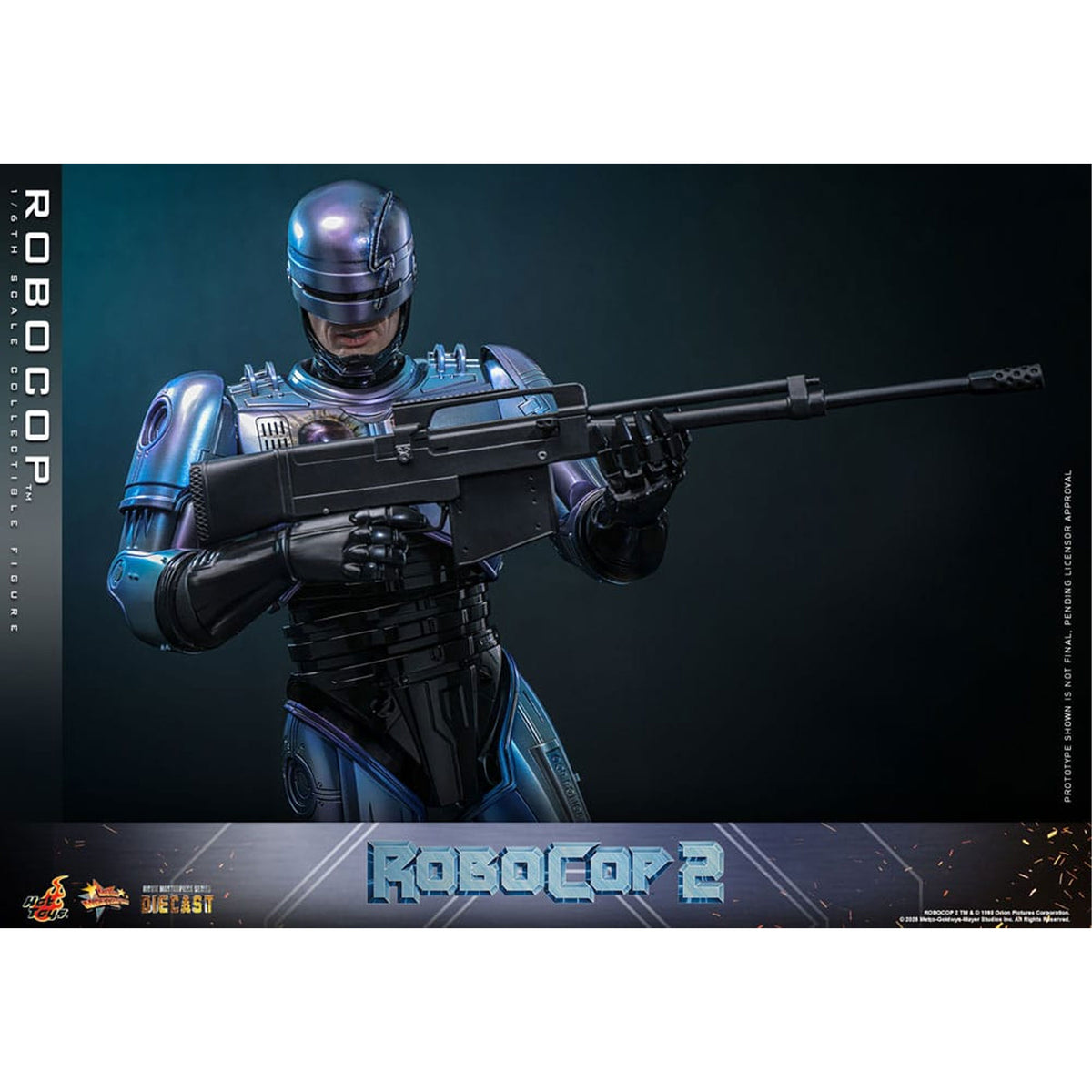 RoboCop 2 Movie Masterpiece Diecast 1/6 RoboCop -Action Figuuri