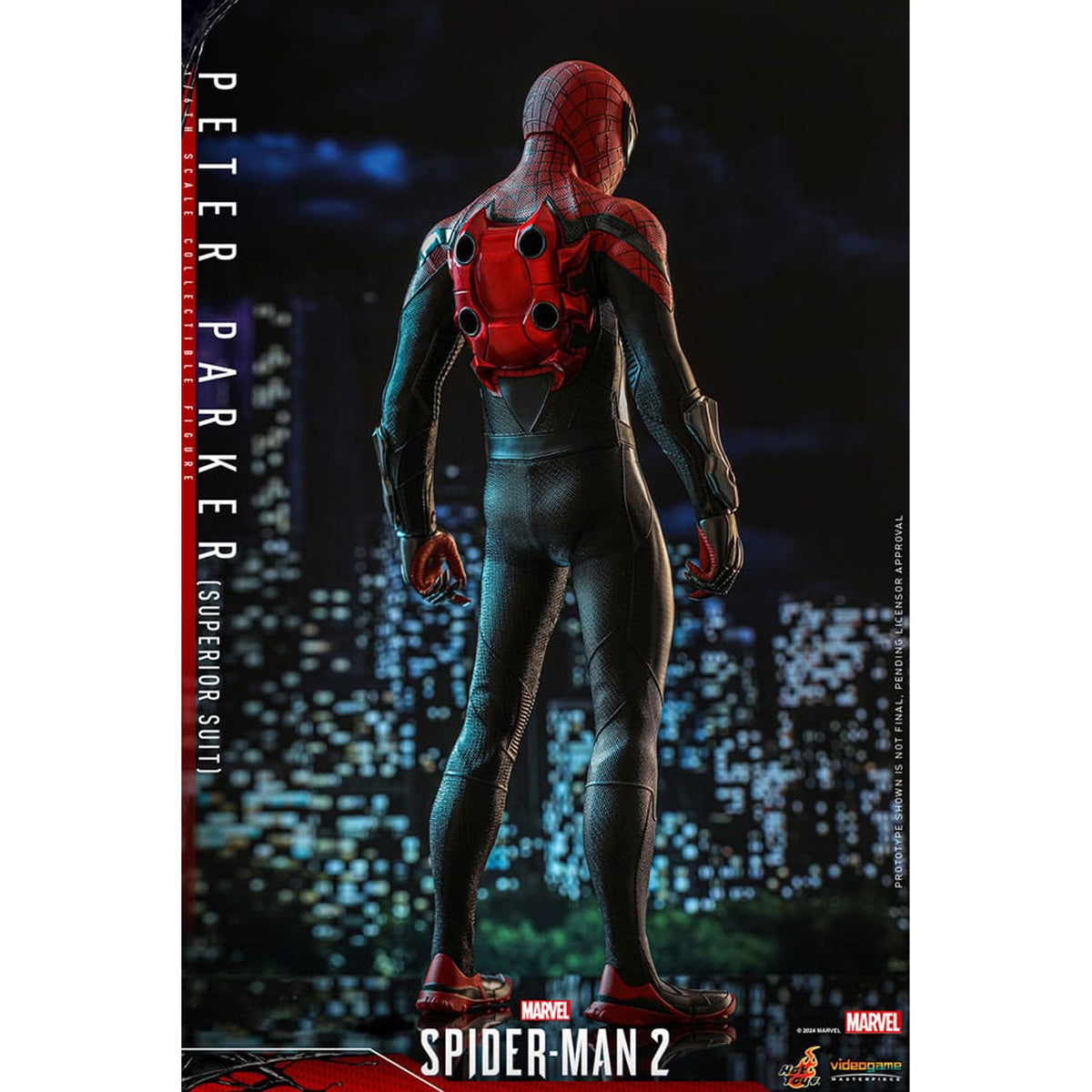 Spider-Man 2 Video Game Masterpiece 1/6 Peter Parker (Superior Suit)