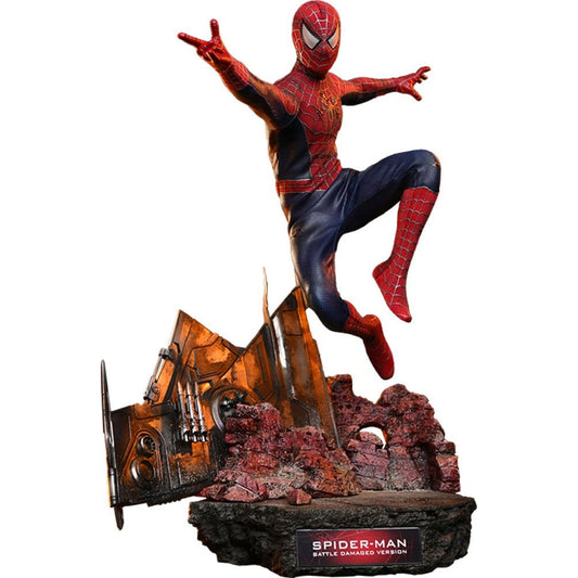 Spider-Man Movie Masterpiece 1/6 Spider-Man (Battle Damaged Version) -Action Figure