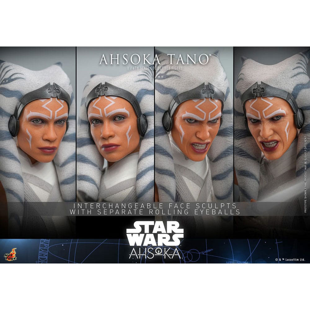 Star Wars: Ahsoka 1/6 Ahsoka Tano -Action Figuuri