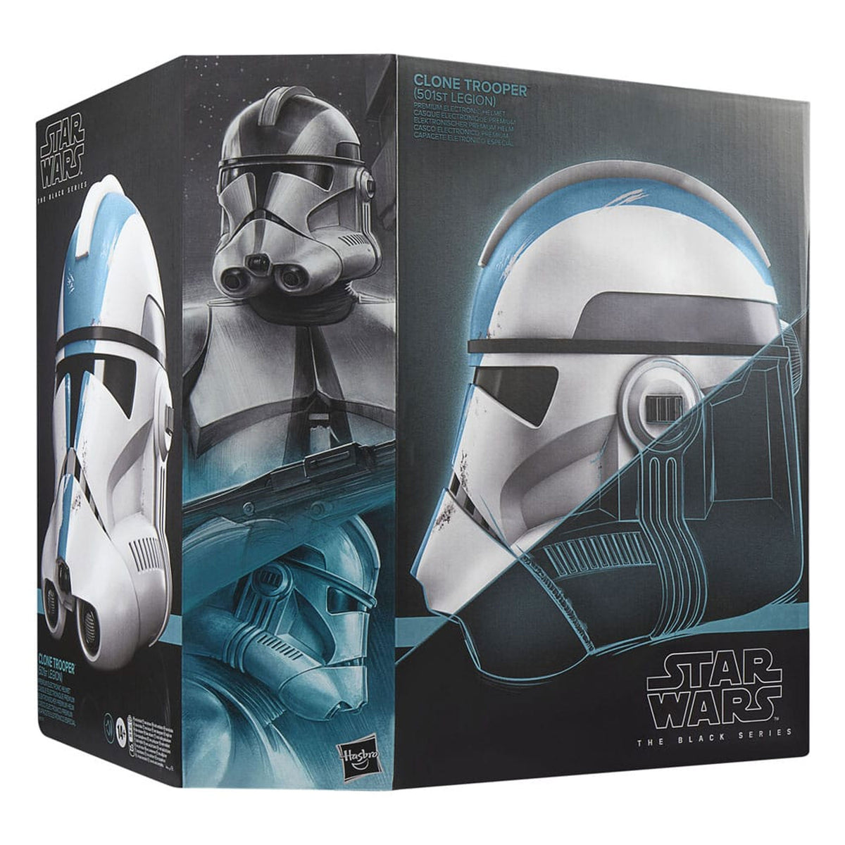 Star Wars: Ahsoka Black Series Electronic Helmet Clone Trooper (501st Legion) -Replica