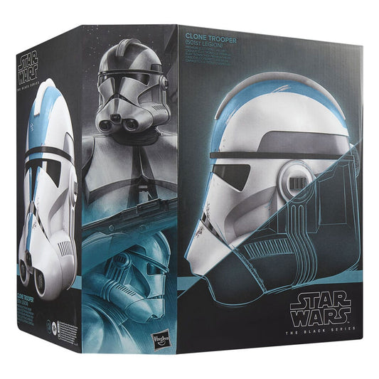 Star Wars: Ahsoka Black Series Electronic Helmet Clone Trooper (501st Legion) -Replica