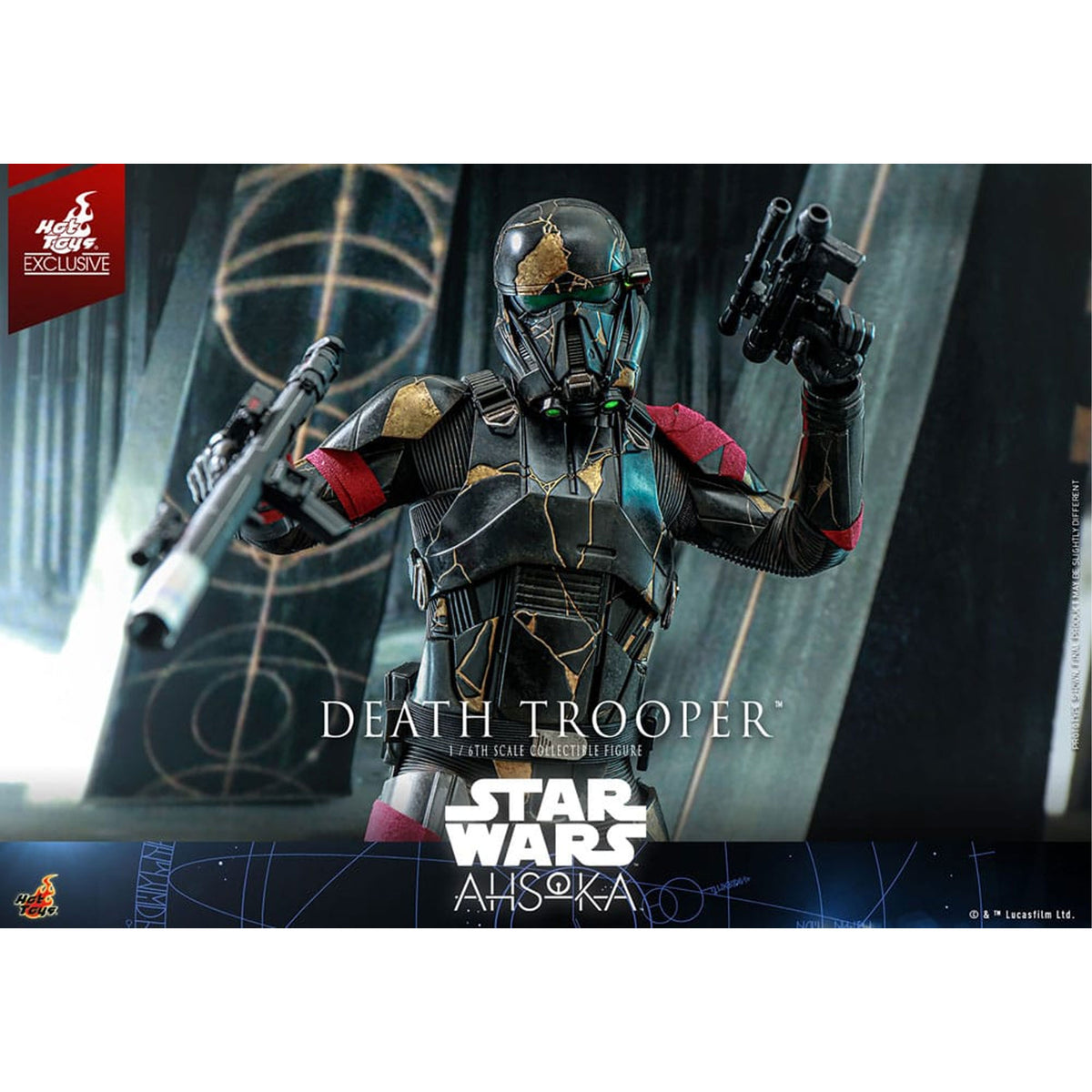 Star Wars: Ahsoka Television Masterpiece Action Figure 1/6 Death Trooper Hot Toys Exclusive
