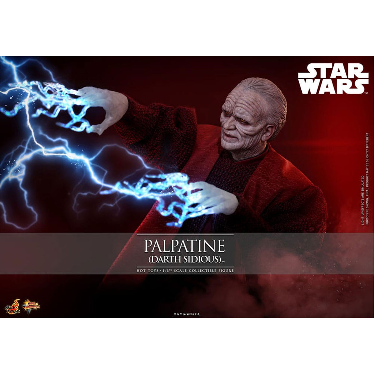 Star Wars: Episode III - Revenge of the Sith 1/6 Palpatine (Darth Sidious) -Action Figure