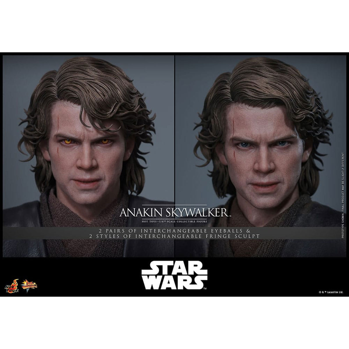 Star Wars: Episode III - Revenge of the Sith Movie Masterpiece 1/6 Anakin Skywalker -Action Figure