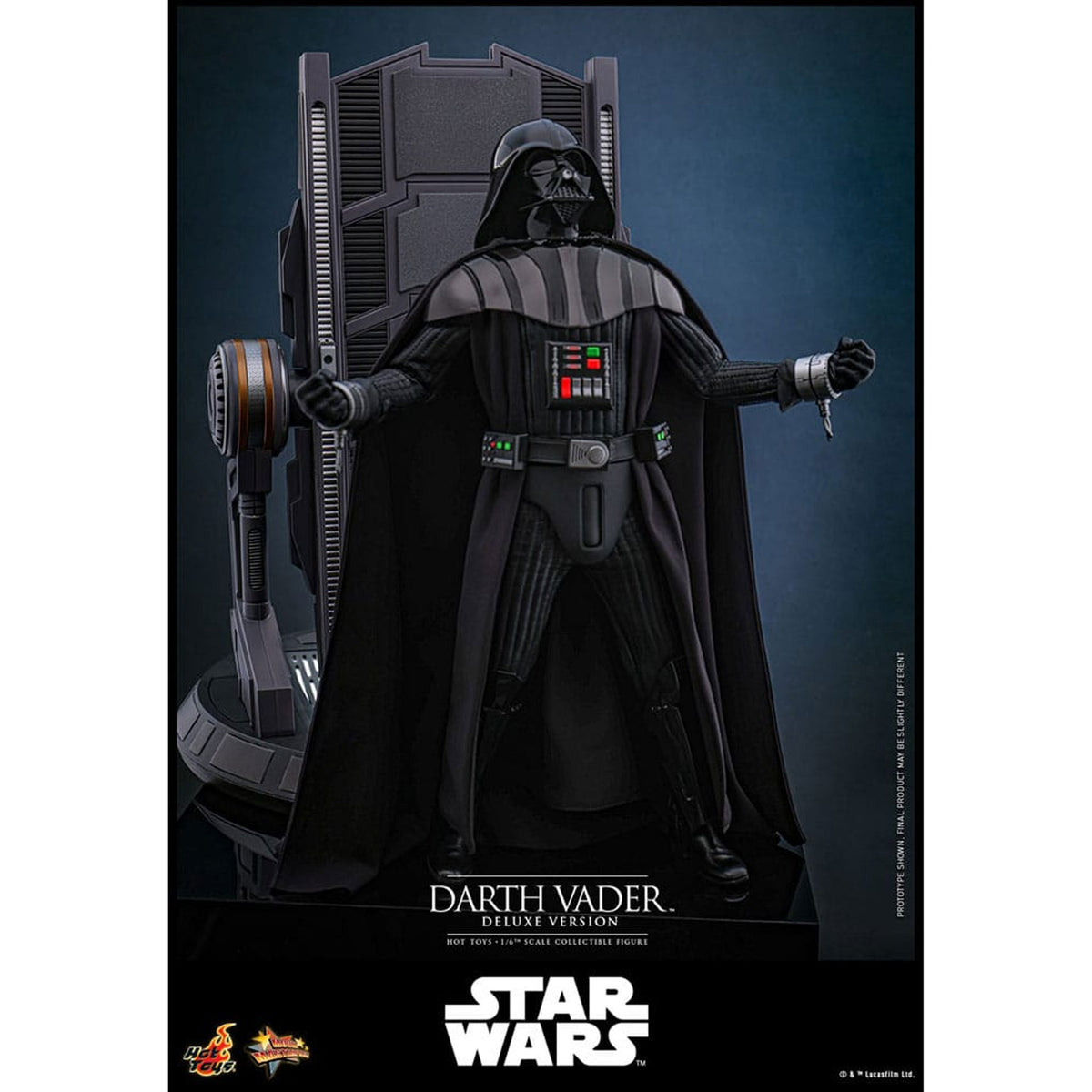 Star Wars: Episode III - Revenge of the Sith Movie Masterpiece Action Figure 1/6 Darth Vader (Deluxe Version)