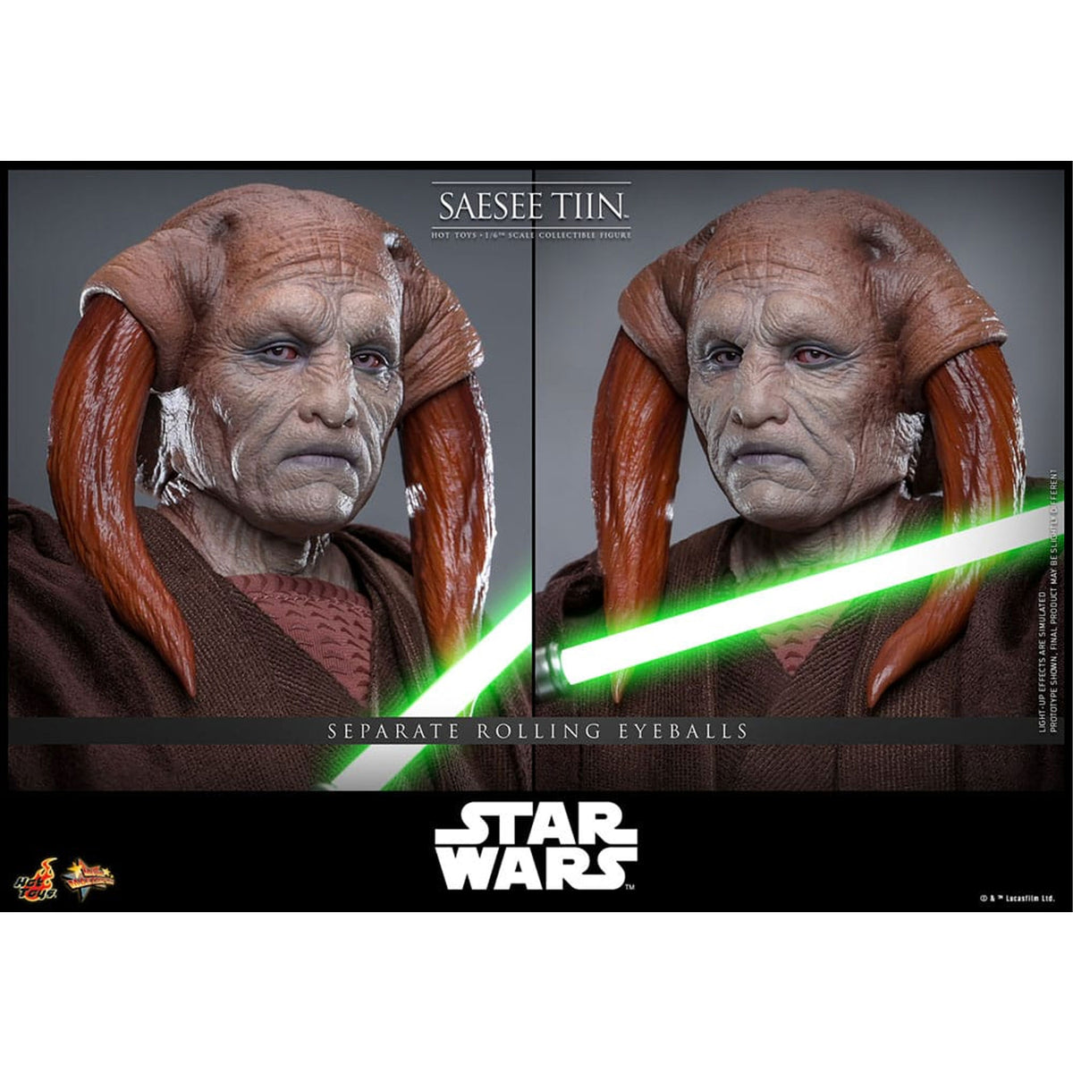 Star Wars: Episode III - Revenge of the Sith Movie Masterpiece 1/6 Saesee Tiin -Action Figure